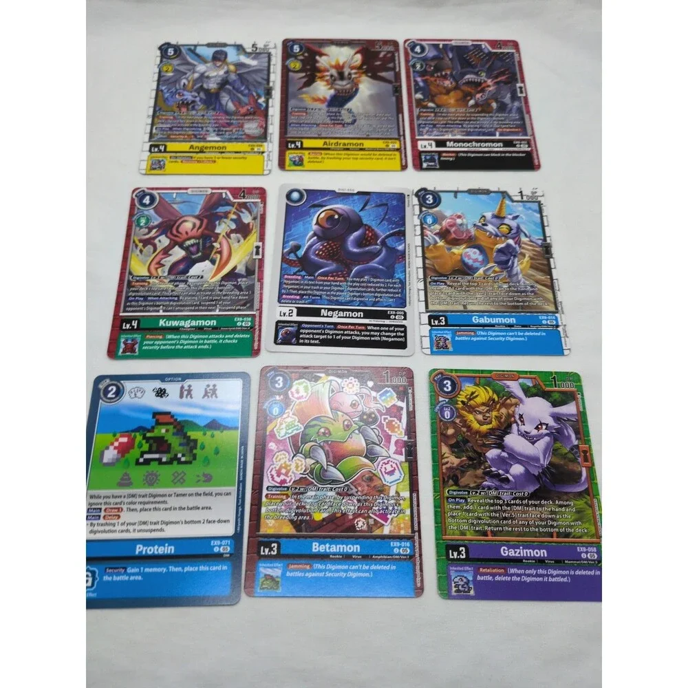 (90) Digimon Card Game Common Uncommon Rare + Foil Card Lot